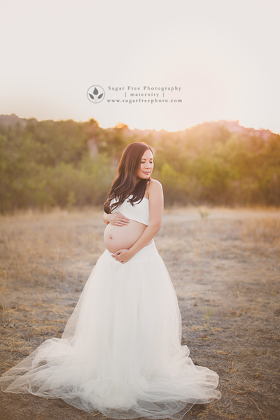 Helena Tutu Set • Maternity Tutu and Bralette Set • Tutu Set • Maternity Tutu • Maternity Set • Tutu & Top • Bridal Tutu • Photography Prop • by Sew Trendy