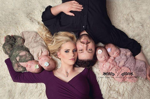 Newborn Lace Wrap • Newborn Photography Prop • Stretch Wrap | Ready to Ship • by Sew Trendy