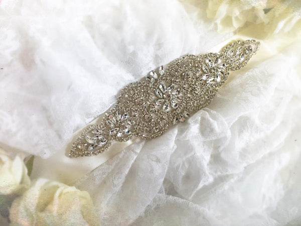 Savannah Crystal Sash | READY TO SHIP • by Sew Trendy