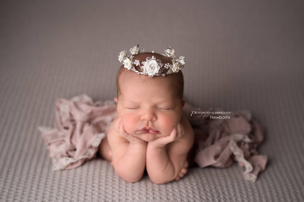 Annaleise Crown • Rhinestone Princess Crown • Photo Prop | Ready To Ship