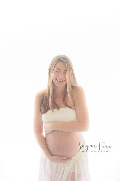 Melanie Bralette • Simple Knit Bralette • Maternity Bandeau • Pregnancy Top • Pregnancy Bralette • Bandeau • by Sew Trendy