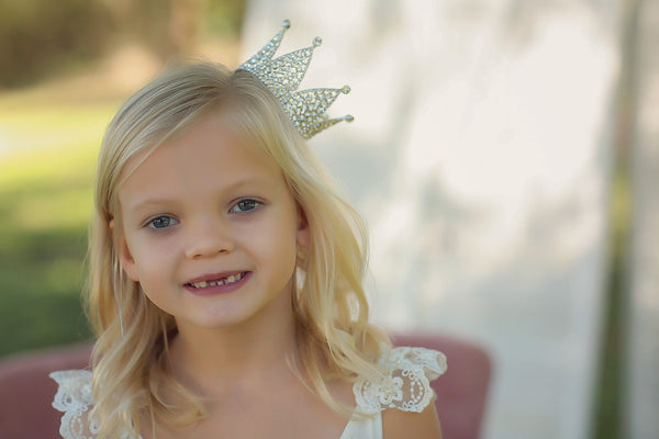 Esmerelda Rhinestone Crown • Princess Crown • Photo Prop | READY TO SHIP • by Sew Trendy