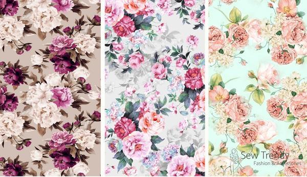 Valentina Floral Bodysuit • FALL 2017 FLORALS • by Sew Trendy