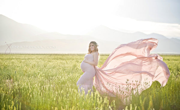 RTS: Butterfly Tossing Detachable Train {train only-gown not included} | Ready To Ship • by Sew Trendy