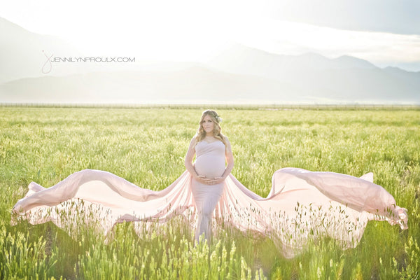 RTS: Butterfly Tossing Detachable Train {train only-gown not included} | Ready To Ship • by Sew Trendy