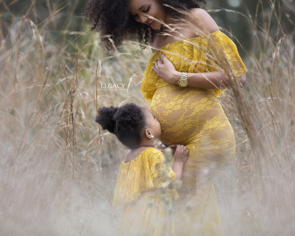 Carissa Gown • Girls Lace Boho Gown • Floor length flower Girls Dress • Girls maxi dress • by Sew Trendy