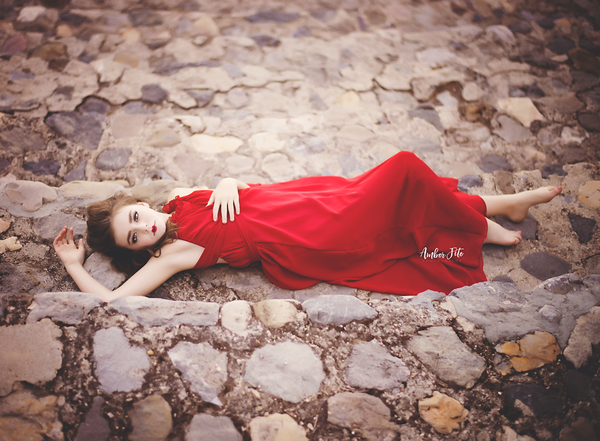 RTS: Coraline Girls Ruffle Neck Gown | Ready to Ship • by Sew Trendy