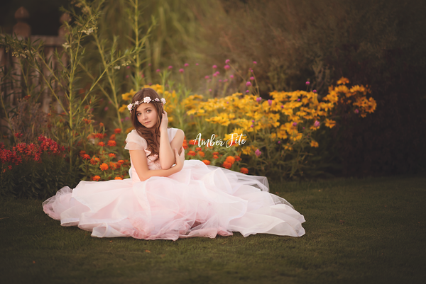 Addison Girls Couture Tutu • Full Circle Tutu Gown • by Sew Trendy