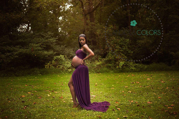 Crystal Skirt • Knit Skirt • Maternity Separates • Slip • Maternity Gown • Pregnancy Skirt • Photo Shoot • Maxi Skirt • Comfy Skirt • New Mama Skirt • by Sew Trendy