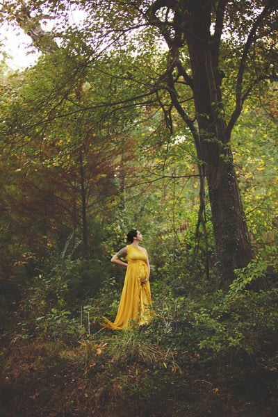 Clara Gown • Vintage Inspired Ruffled Infinity Gown • by Sew Trendy