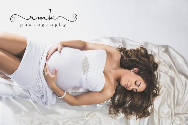 Jessica Gown • Fitted Maternity Gown • Slim Fit Maternity Gown • Sweetheart Neckline Maternity Dress • Maxi Dress • Bridesmaid Dress • by Sew Trendy