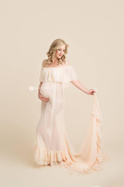USED OSFA Robinett Gown in Dusty Pink | Ready To Ship • by Sew Trendy