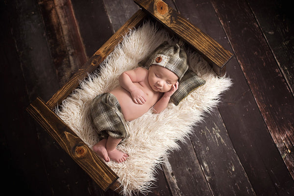 CLEARANCE | Newborn Shabby Chic DayBed Photography Prop • by Sew Trendy