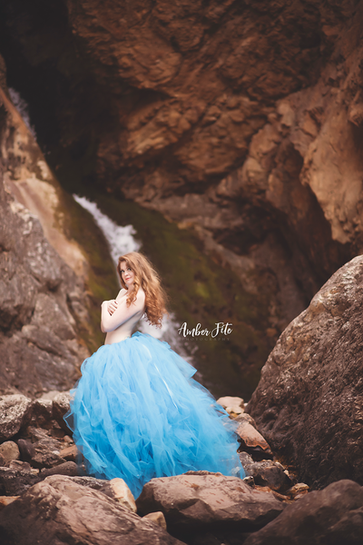 Regina Couture Tutu • Maternity Tutu • Photo Shoot Tutu • Pregnancy Tutu • by Sew Trendy