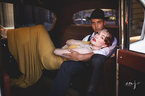 Doris Rhinestone Crown • Rhinestone Halo • Crystal Tie Back • Holiday Party Hair Piece • Flower Girl Headband • Sparkle Headband | Ready To Ship • by Sew Trendy