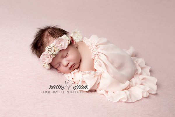 RTS: Lilly Newborn • Sitter Gown | Ready To Ship • by Sew Trendy