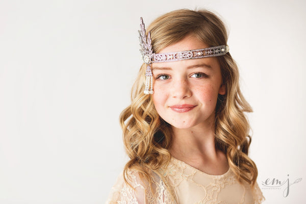 Bridgette Crown Tie Back • Rhinestone Crown Tie Back • Rhinestone Halo | Ready To Ship