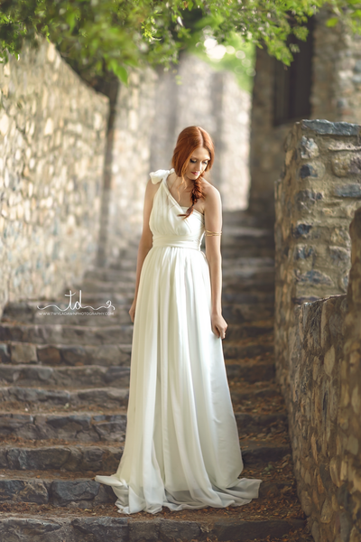 Olivia Gown • Chiffon Infinity Gown • Maternity Gown • Bridesmaid Dress • Senior Photo Shoot • Boho Dress • by Sew Trendy