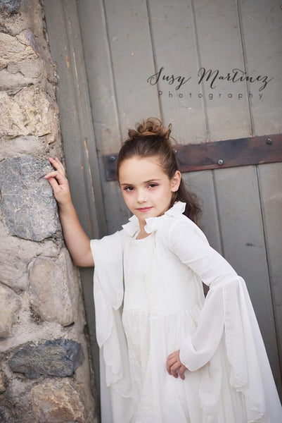 Mommy & Me Robe Set • Lenora & Laura Robe Set • Maternity Robe • Renaissance Style Robe • Chiffon Robe • Sheer Robe • by Sew Trendy