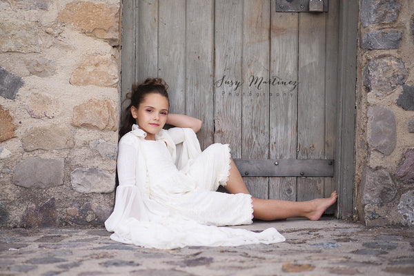 Mommy & Me Robe Set • Lenora & Laura Robe Set • Maternity Robe • Renaissance Style Robe • Chiffon Robe • Sheer Robe • by Sew Trendy