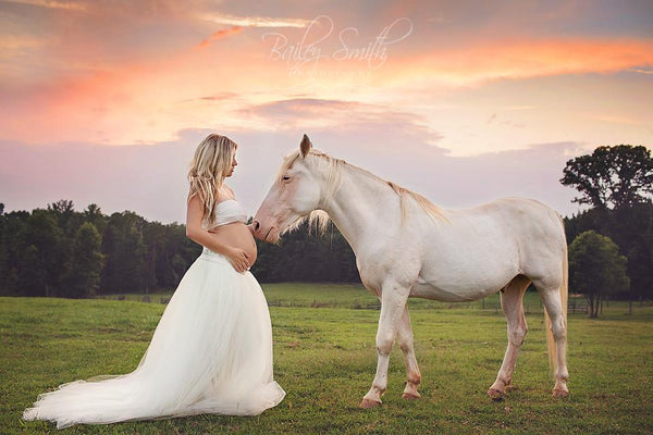 RTS: Helena Maternity Tutu and Bralette Set | Ready to Ship • by Sew Trendy