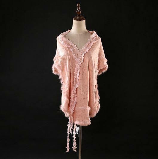 Arwen Shawl • Fur Shawl • Accessories • Ready to ship