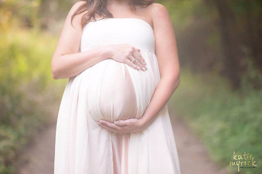 Satin Slip • Maternity Gown Satin Slip • Maternity Gown Satin Lining • by Sew Trendy