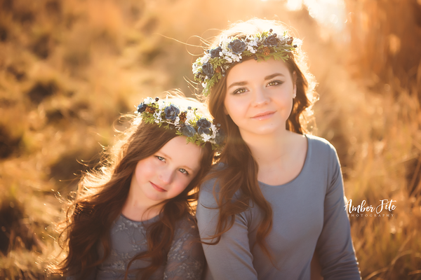 USED Size 12 Eliana Gown in Steel Blue • Girls Jersey Princess Dress • by Sew Trendy