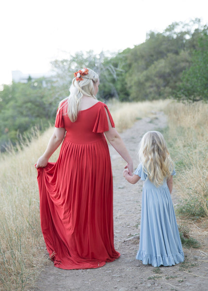 RTS: Frankie Girls Gown | Ready to Ship • by Sew Trendy