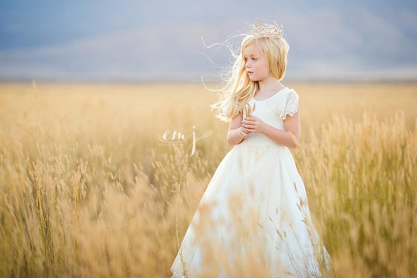 Seraphina Crystal Rose Gold Crown • Rhinestone Crown • Photo Prop | READY TO SHIP • by Sew Trendy