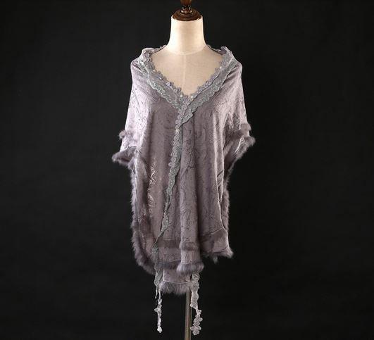 Arwen Shawl • Fur Shawl • Accessories • Ready to ship