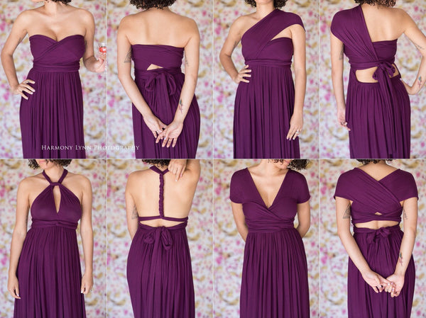 Leyah Gown • Infinity Gown • Maternity Dress • Pregnancy Gown • Bridesmaid Dress • Senior Photos • Photo Shoot • Boho Dress • by Sew Trendy