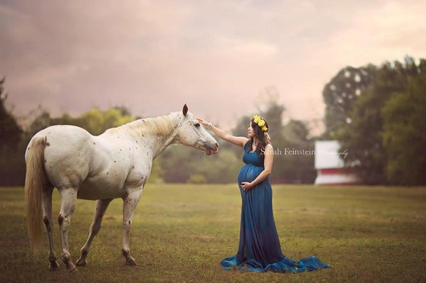 Celeste Gown • Chiffon Infinity Gown • Maternity Gown • Bridesmaid Dress • Senior Photo Shoot • Boho Dress • by Sew Trendy