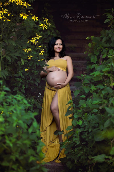 Crystal Skirt • Knit Skirt • Maternity Separates • Slip • Maternity Gown • Pregnancy Skirt • Photo Shoot • Maxi Skirt • Comfy Skirt • New Mama Skirt • by Sew Trendy