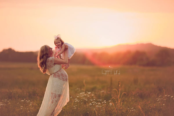 Aphrodite Robe • Vintage Lace Robe • Lace Maternity Robe • Maternity Gown • Robe • Maternity Photos • Pregnancy Robe • Lingerie • Robe Set • by Sew Trendy