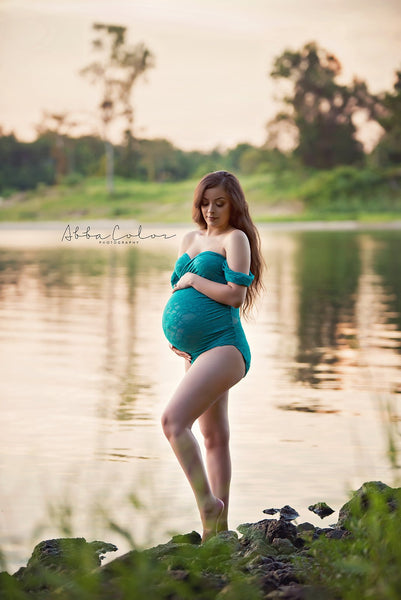 Charlize Bodysuit • Lace Maternity Body Suit • Droop Sleeve Bodysuit • Maternity Leotard • Bodysuit With Snaps • Leotard With Snaps • by Sew Trendy