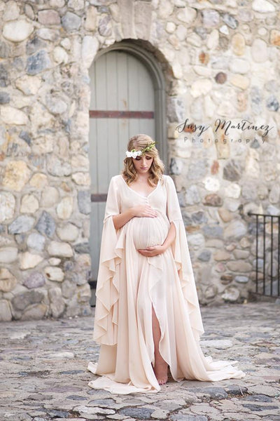 Mommy & Me Robe Set • Lenora & Laura Robe Set • Maternity Robe • Renaissance Style Robe • Chiffon Robe • Sheer Robe • by Sew Trendy