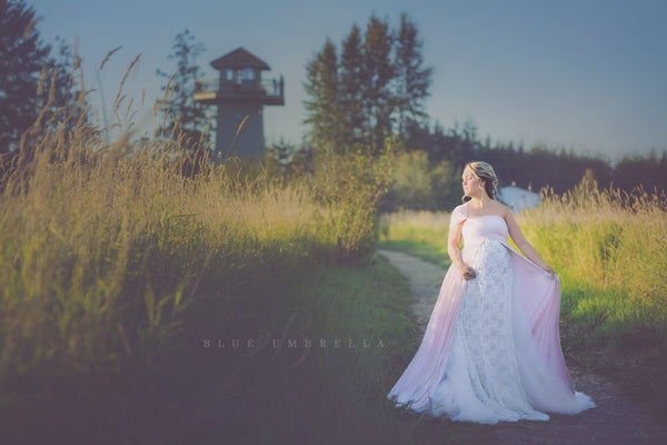 Leyah Gown • Infinity Gown • Maternity Dress • Pregnancy Gown • Bridesmaid Dress • Senior Photos • Photo Shoot • Boho Dress • by Sew Trendy