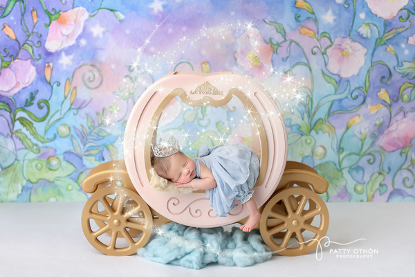 Tia Dress • Newborn Princess • Newborn Sheer Dress • Sitter Set with Bow • Adorable Newborn Gown • by Sew Trendy