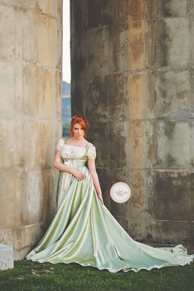 Wendy Gown • Vintage Maternity Nightgown • Sheer Chiffon Maternity Gown • by Sew Trendy