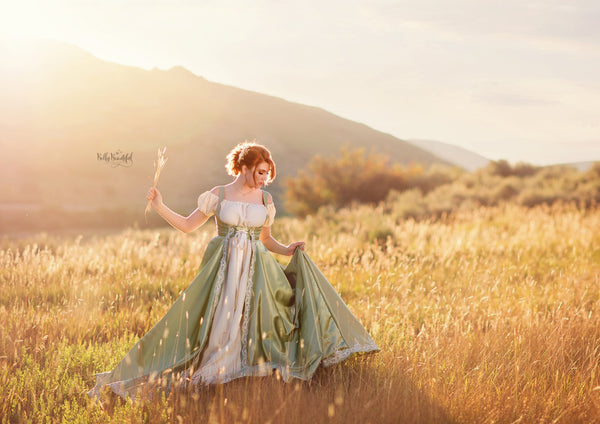 Wendy Gown • Vintage Maternity Nightgown • Sheer Chiffon Maternity Gown • by Sew Trendy