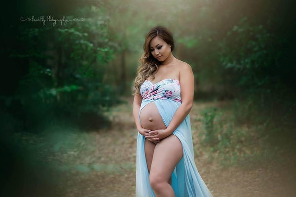 RTS: Rachel Floral Gown | Ready To Ship • by Sew Trendy