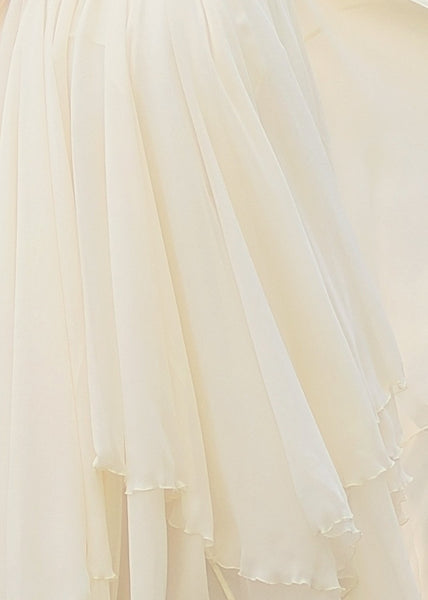 Silk Chiffon Draping Fabric • Maternity Prop