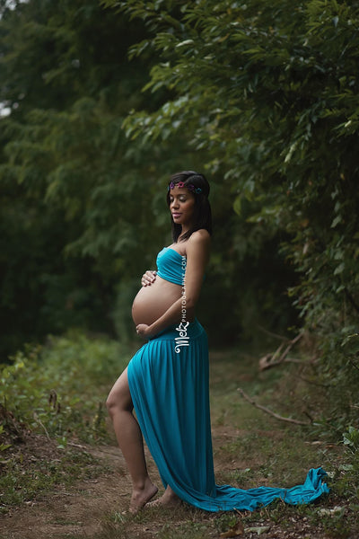 Crystal Skirt • Knit Skirt • Maternity Separates • Slip • Maternity Gown • Pregnancy Skirt • Photo Shoot • Maxi Skirt • Comfy Skirt • New Mama Skirt • by Sew Trendy