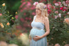 Petra Gown • Sheer Maternity Gown • Grecian Style Dress • Chiffon Gown • Maternity Photo Prop• by Sew Trendy