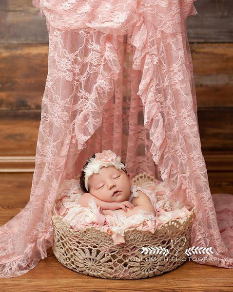 Lace Canopy Photo Prop