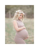 Estelle Floral Crown • Princess Floral Halo • Maternity Halo • Flower Girl Crown • Vintage Headband • Wedding Headpiece | Ready To Ship • by Sew Trendy