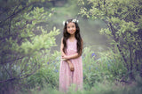 Jaycee Gown • Vintage Lace Girls Infinity Gown • by Sew trendy