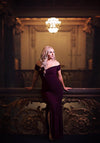 Mckayla Gown • Fitted Maternity Gown • Cap Sleeve Maternity Gown • Slim Fit Mermaid Gown • Sweetheart Style Dress • Bridesmaid Dress  • Event Gown • Photo Shoot • by Sew Trendy