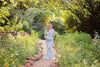 Delaney Gown • Peek a Boo Knit Gown • Slim Fit Pregnancy Gown • Peekaboo Shoulder Gown • Slim Fit Maternity Gown • Maternity Gown • by Sew Trendy